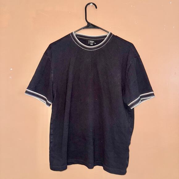 Express Men's Short Sleeve Ringer T-Shirt Short Sleeve Size Extra Small - Picture 3 of 8